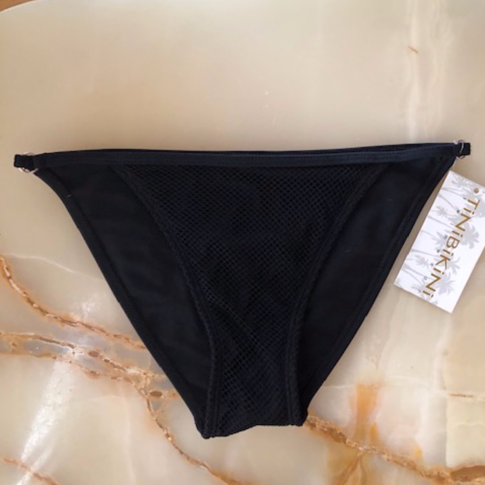 Tinibikini Swimwear Black Bikini Bottoms